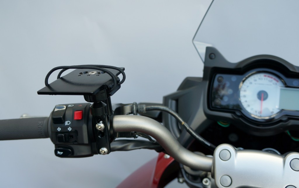 Motorcycle Radar Detector Mounting System Techmount