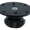 Techmount Round Plate Black