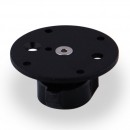 Techmount round plate black