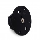 Techmount round plate black